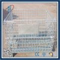 ISO9001 cesta de malla de alambre galvanizado